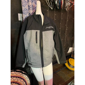 Men's Barrett-Jackson Jacket S Gray Black